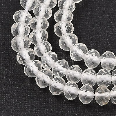 Natural Quartz Crystal Beads Strands G-K376-B02-02-1