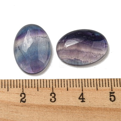 Natural Fluorite Cabochons G-C115-01A-38-1