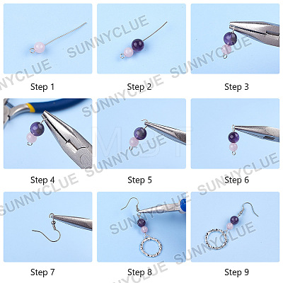 SUNNYCLUE DIY Earrings Making DIY-SC0011-53-1