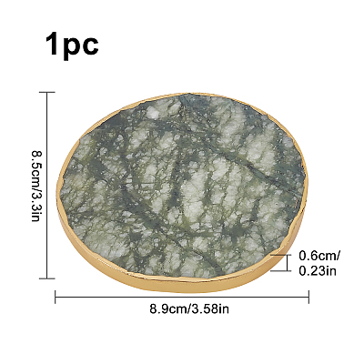 Marble Drink Coasters FIND-WH0064-21-1