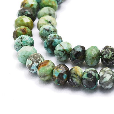 Natural African Turquoise(Jasper) Beads Strands G-E569-I23-1
