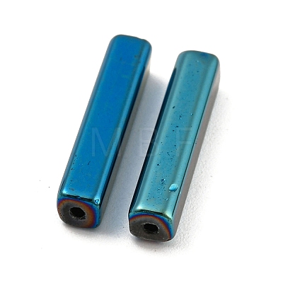 Electroplate Glass Beads GLAA-D024-01L-1