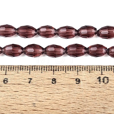 Transparent Glass Beads Strands LS-GLAA-N071-01A-A19-1