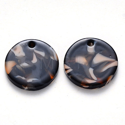 Cellulose Acetate(Resin) Pendants KY-S161-018B-13-1