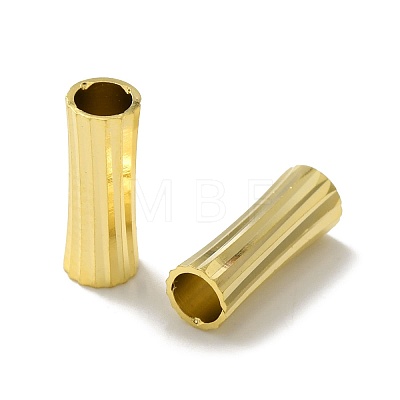 Brass Tube Beads KK-O143-43G-1