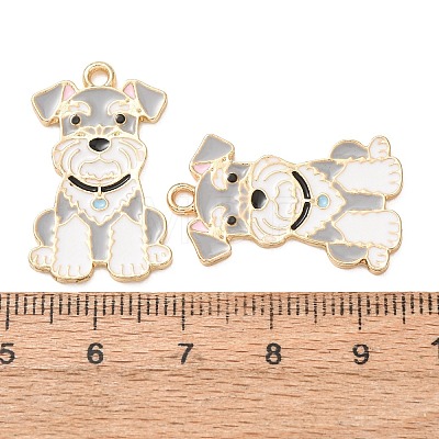 Alloy Enamel Pendants AL-CBA5FAE-05G-A-1