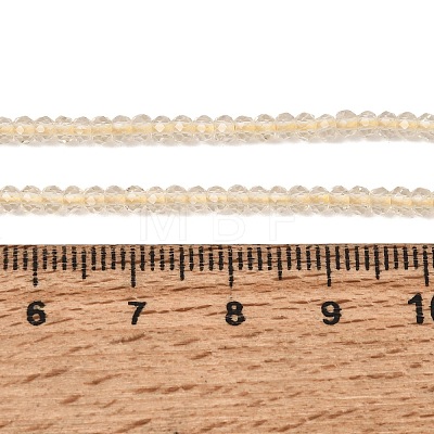 Heated Natural Lemon Quartz Beads Strands GG-CBA4808-A01-01-1