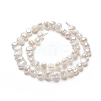 Natural Cultured Freshwater Pearl Beads Strands X-PEAR-I004-08C-1