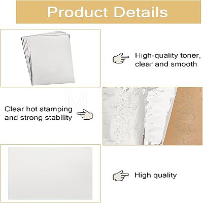 A4 Hot Foil Stamping Paper DIY-WH0193-03G-1