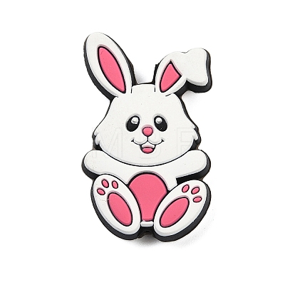 Easter Rabbit Silicone Beads SIL-V002-05B-1