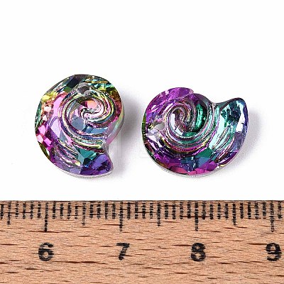 140Pcs Electroplate Glass Charms EGLA-T029-05A-1