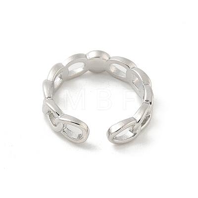 Brass Open Cuff Ring Settings KK-G518-02P-03-1