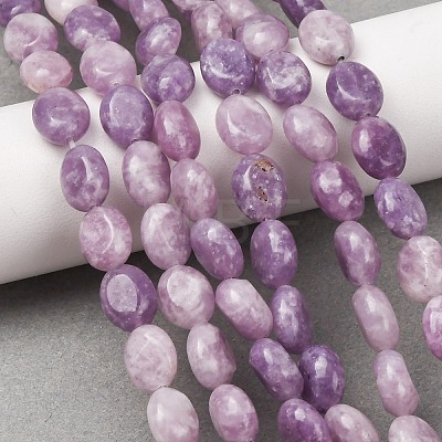 Natural Lepidolite Beads Strands GG-CBA3EA7-A01-1