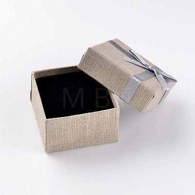 Square Cardboard Rings Boxes CBOX-D028-01-1