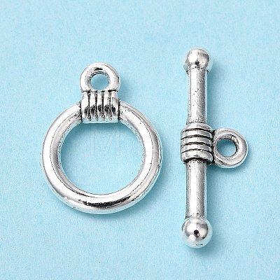 Tibetan Style Alloy Toggle Clasps LS-LF0034Y-1