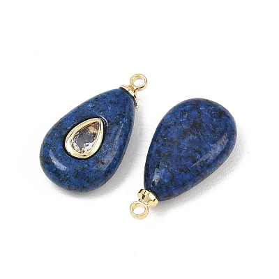 Dyed Natural Sesame Jasper Pendants GG-CBA4154-03G-04-1