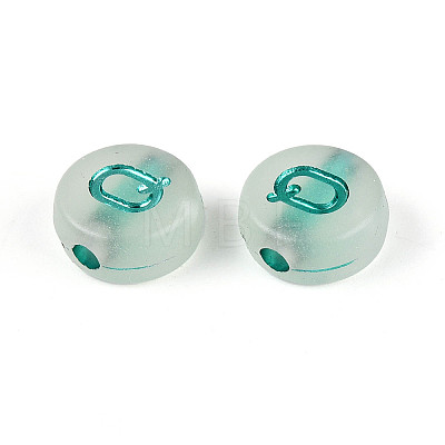Luminous Frosted Acrylic Beads FACR-T008-02Q-1