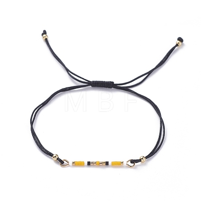 Adjustable Braided Bead Bracelets BJEW-JB04853-1