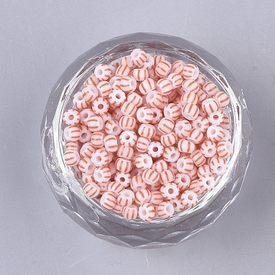 8/0 Grade A Round Glass Seed Beads X-SEED-S030-415-1