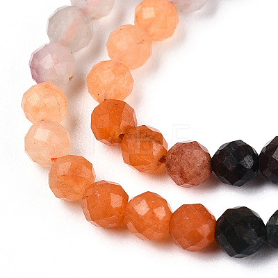 Natural Mixed Gemstone Beads Strands G-D080-A01-01-19-1