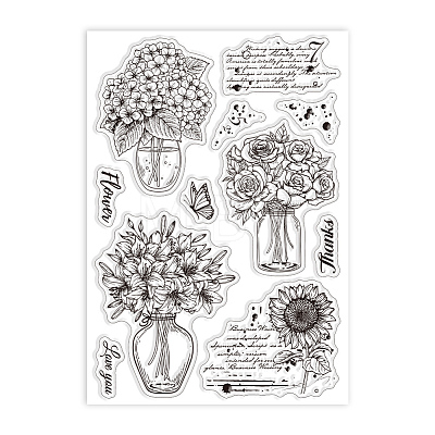 Custom PVC Plastic Clear Stamps DIY-WH0448-0572-1