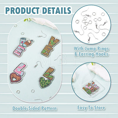 DIY Earring Making Kits DIY-TA0015-75-1