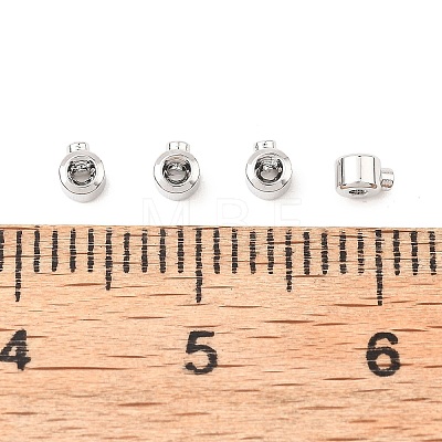 SHEGRACE Brass Crimp Beads XGRPCH055-186P-1