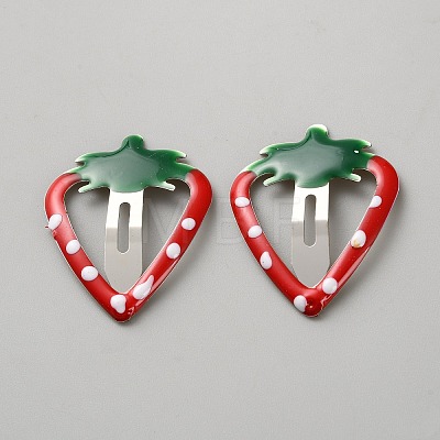 Iron & Enamel Snap Hair Clips PHAR-WH20002-04A-02-1