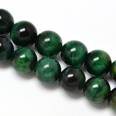 Natural Tiger Eye Beads Strands G-G448-6mm-18A-1