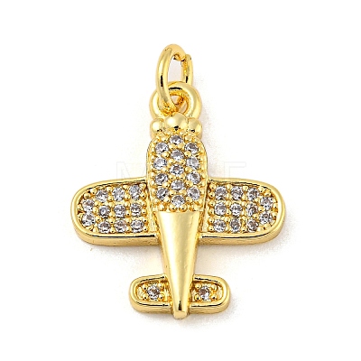 Real 18K Gold Plated Rack Plating Brass Pendants KK-R153-08G-1