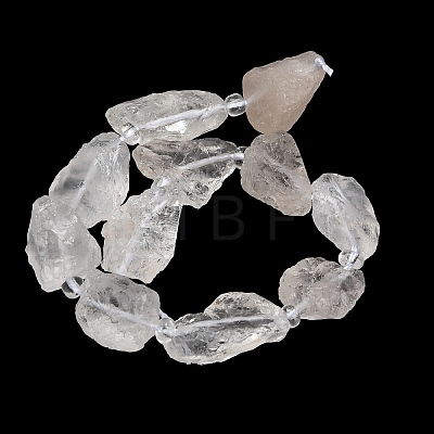 Natural Quartz Crystal Beads Strands GG-CBA0B77-A27-03-1