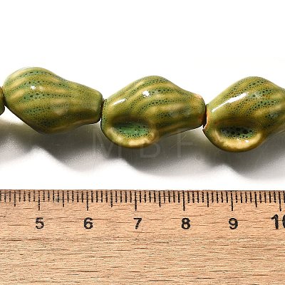 Handmade Porcelain Beads PORC-S002-01C-1