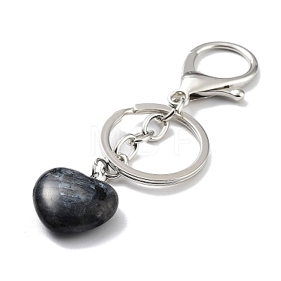 Natural Labradorite Keychain KEYC-M022-04A-1