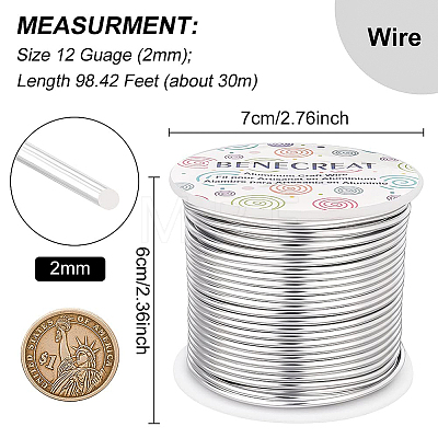 Round Aluminum Wire AW-BC0001-2mm-02-1