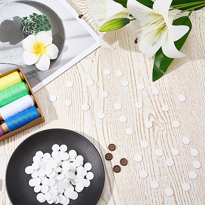 150Pcs Self-adhesive Felt Round Sheet DIY-CP0013-91B-1