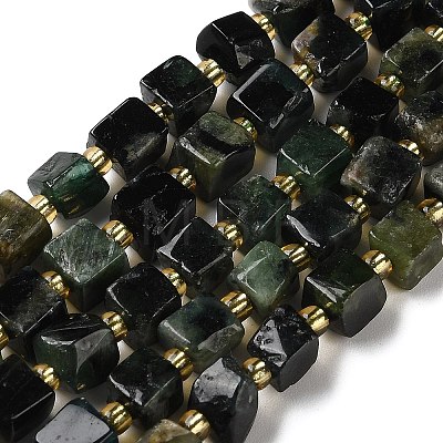 Natural Emerald Beads Strands G-G053-B22-02-1