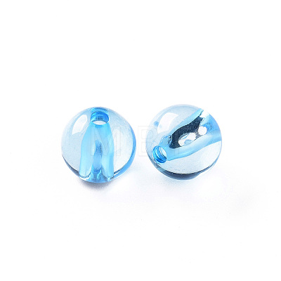 Transparent Acrylic Beads MACR-S370-A10mm-755-1