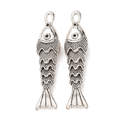 Tibetan Style Alloy Pendants FIND-C094-29A-AS-1