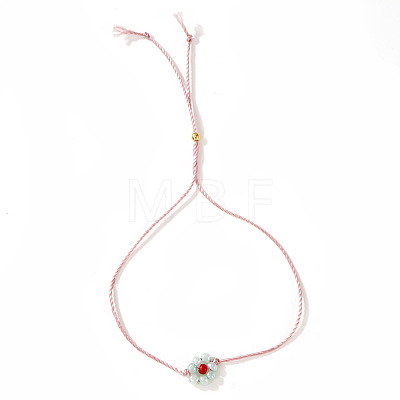 Flower Resin Beaded Slider Bracelets for Women SL9741-5-1