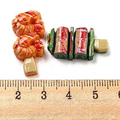 Opaque Resin Imitation Food Decoden Cabochons CRES-H002-01D-1