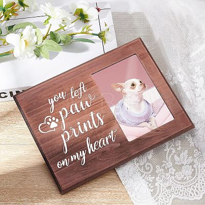 MDF Photo Frames DIY-WH0231-008-1