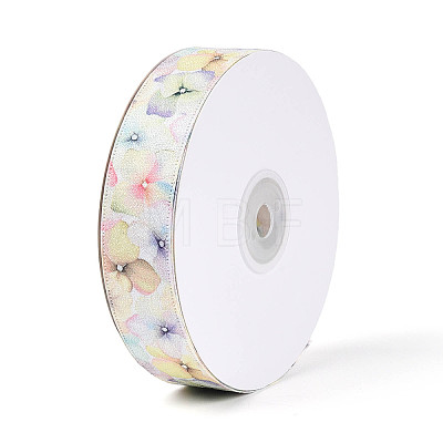 Single Face Printed Polyester Satin Ribbon SRIB-T009-02A-03-1