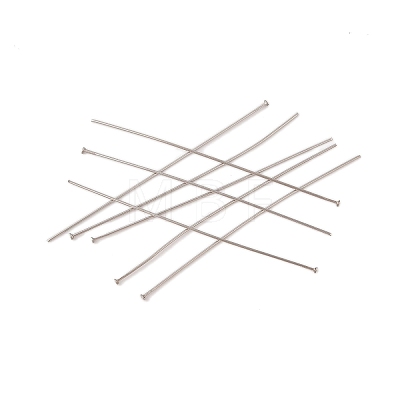 304 Stainless Steel Flat Head Pins STAS-Z089-03P-07-1