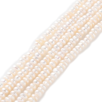 Natural Cultured Freshwater Pearl Beads Strands PEAR-I007-02H-01-1