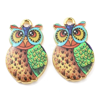 Printed Alloy Pendants ENAM-D051-16G-05-1