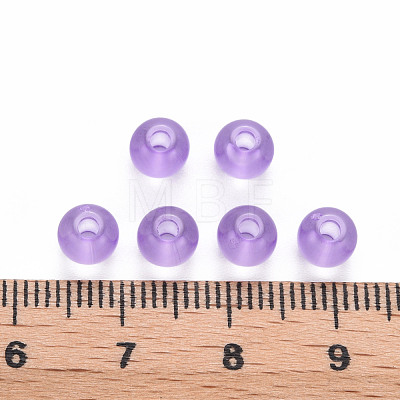 Transparent Acrylic Beads MACR-S370-A6mm-746-1