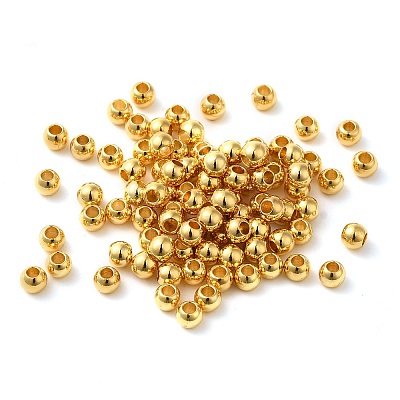 Brass Beads KK-Z062-01G-03-1