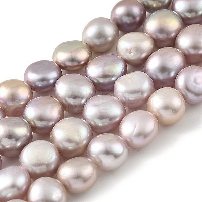 Natural Cultured Freshwater Pearl Beads Strands PEAR-A006-08I-X-1