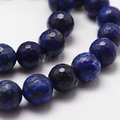 Natural Lapis Lazuli Beads Strands G-D840-38-12mm-1