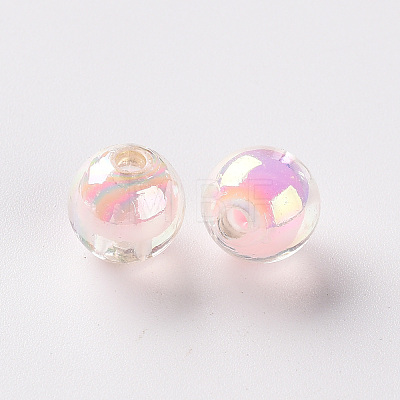 Transparent Acrylic Beads TACR-S152-15B-SS2112-1